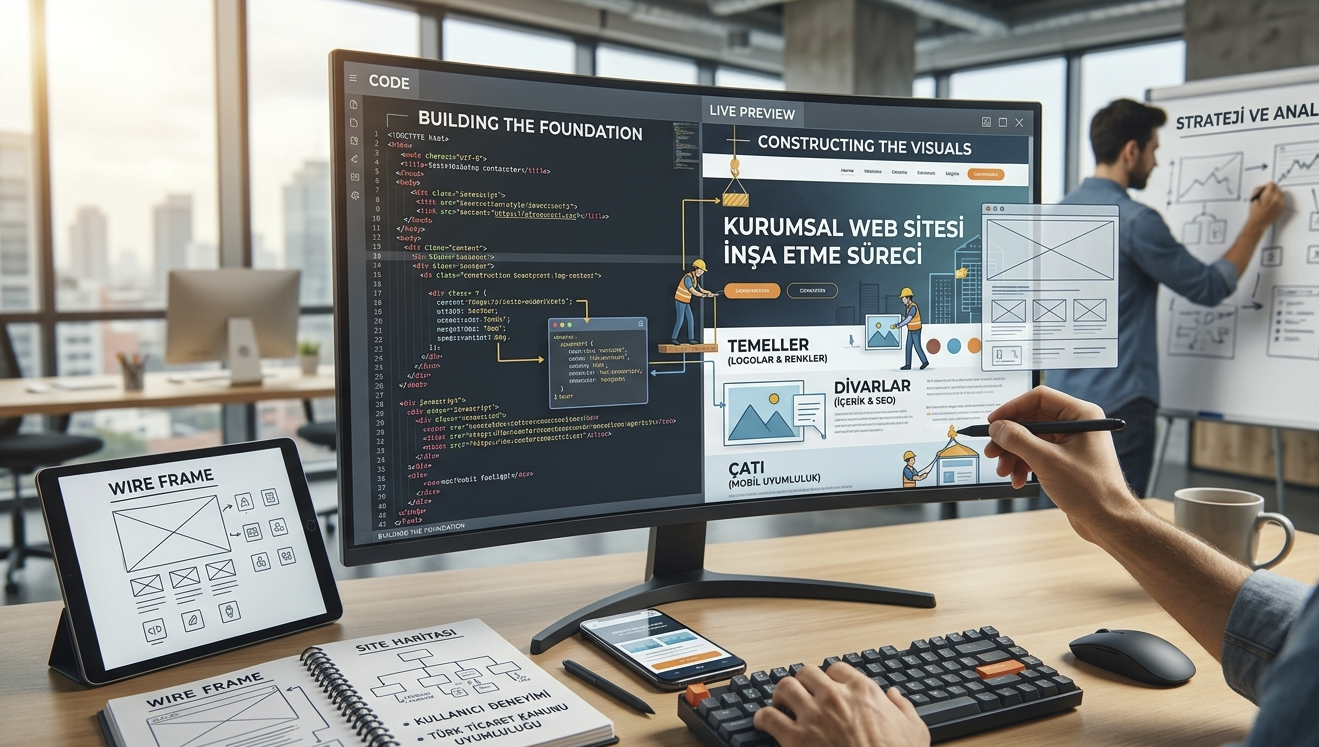 kurumsal firma web sitesi tasarımı